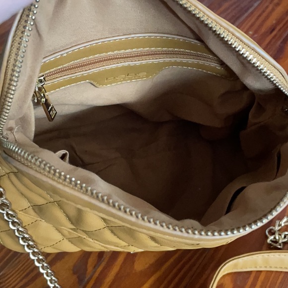 Bebe cross body - gold and mustard yellow - Picture 5 of 6